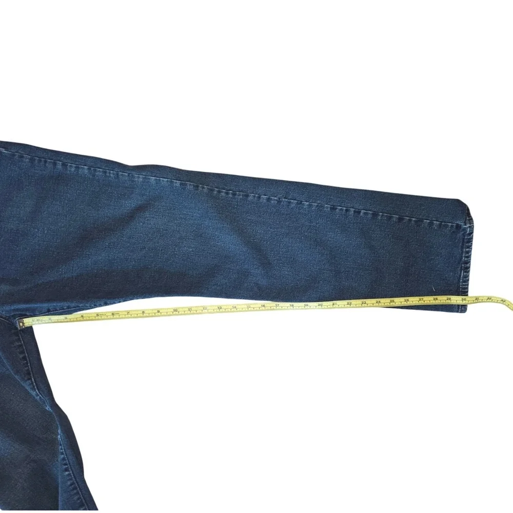 Nautica Straight Fit Jeans Mens Denim Pants Dark Wash Size 36 x 32 - Picture 10 of 11